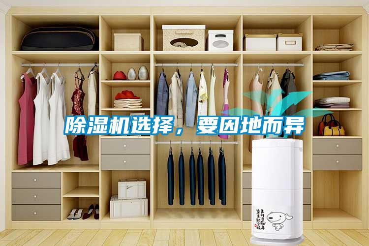 除濕機選擇，要因地而異
