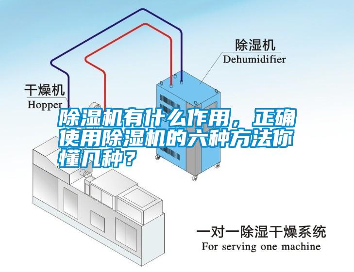 除濕機有什么作用，正確使用除濕機的六種方法你懂幾種？