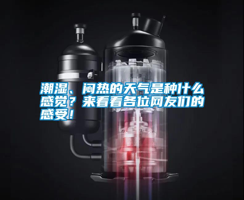 潮濕、悶熱的天氣是種什么感覺？來看看各位網友們的感受！