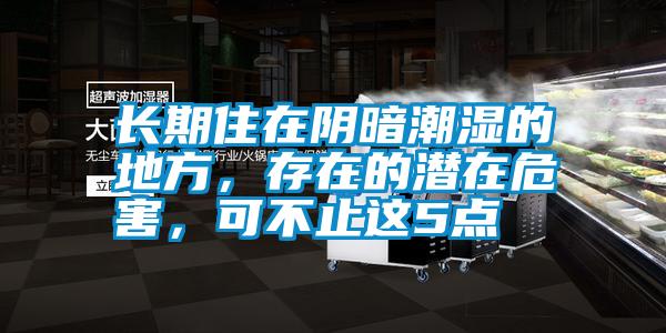 長期住在陰暗潮濕的地方，存在的潛在危害，可不止這5點