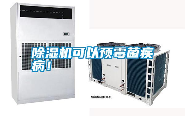 除濕機可以預霉菌疾??！
