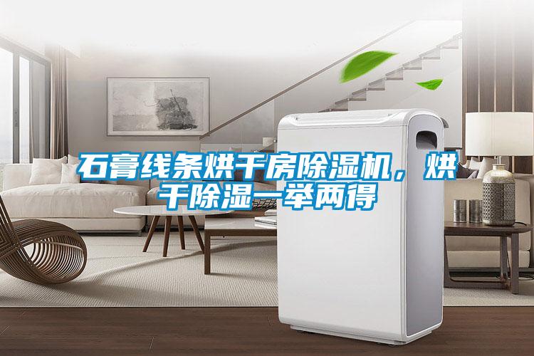 石膏線條烘干房除濕機,烘干除濕一舉兩得