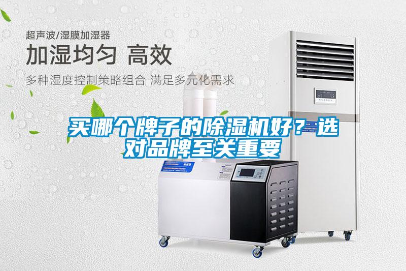 買哪個牌子的除濕機好？選對品牌至關重要