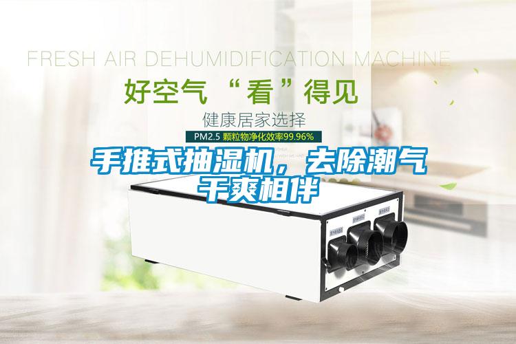 手推式抽濕機，去除潮氣干爽相伴