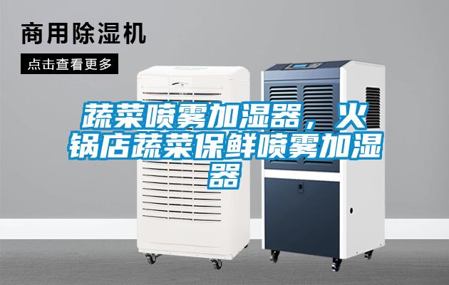 蔬菜噴霧加濕器,火鍋店蔬菜保鮮噴霧加濕器