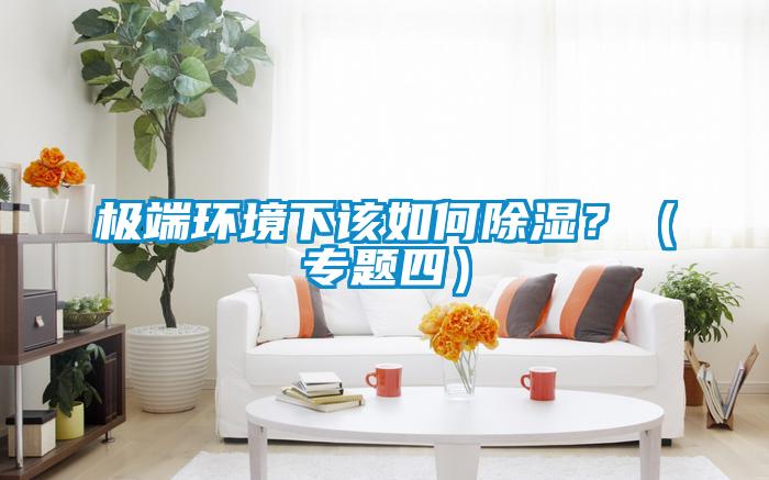 極端環(huán)境下該如何除濕？（專題四）
