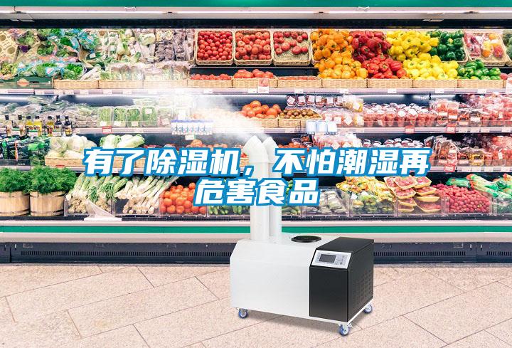 有了除濕機，不怕潮濕再危害食品