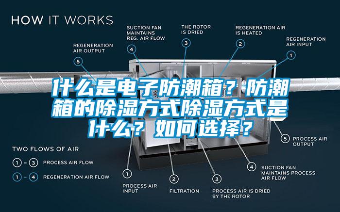 什么是電子防潮箱？防潮箱的除濕方式除濕方式是什么？如何選擇？