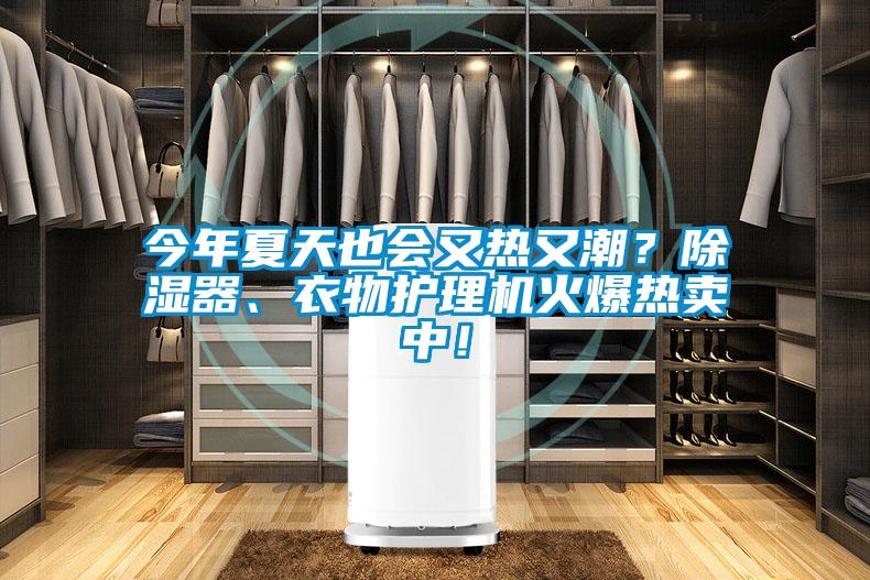 今年夏天也會又熱又潮？除濕器、衣物護理機火爆熱賣中！