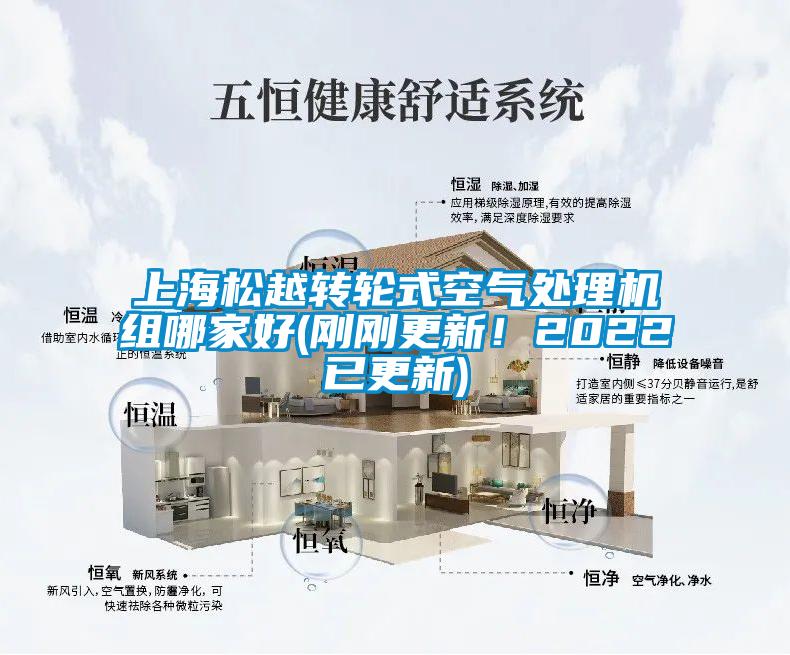 上海松越轉輪式空氣處理機組哪家好(剛剛更新!2022已更新)