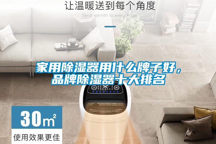 家用除濕器用什么牌子好，品牌除濕器十大排名