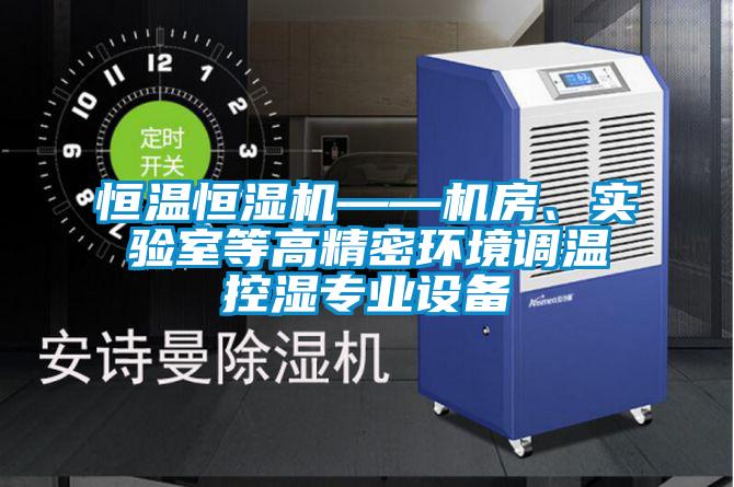 恒溫恒濕機——機房、實驗室等高精密環境調溫控濕專業設備