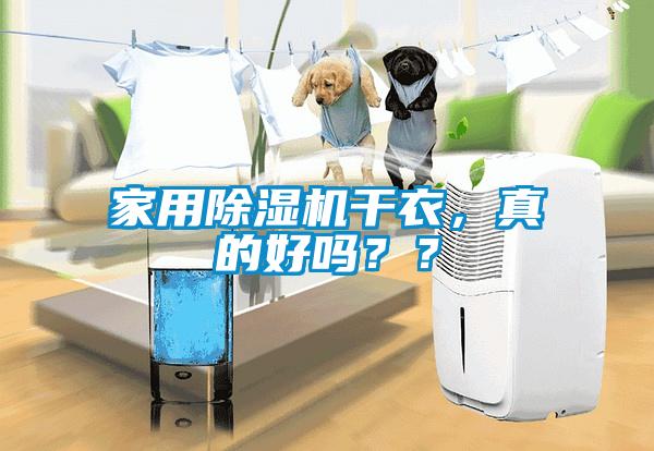 家用除濕機干衣,真的好嗎??