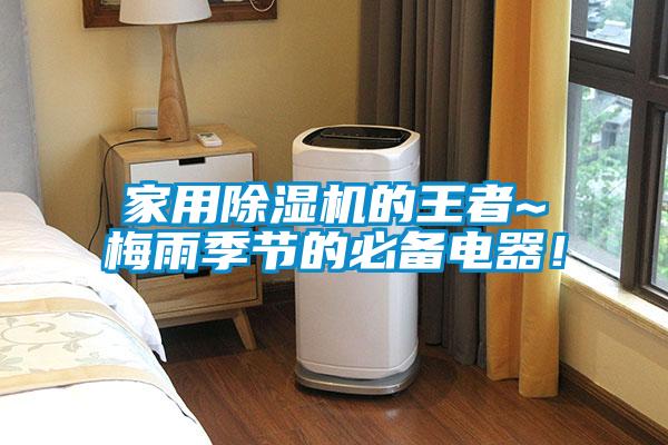 家用除濕機的王者~梅雨季節(jié)的必備電器！
