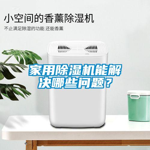 家用除濕機能解決哪些問題？