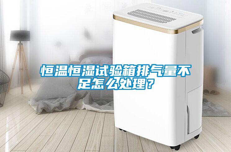 恒溫恒濕試驗(yàn)箱排氣量不足怎么處理?