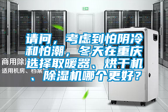 請問,考慮到怕陰冷和怕潮,冬天在重慶選擇取暖器、烘干機、除濕機哪個更好?