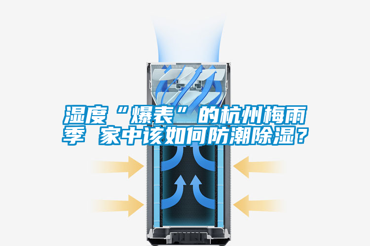 濕度“爆表”的杭州梅雨季 家中該如何防潮除濕？