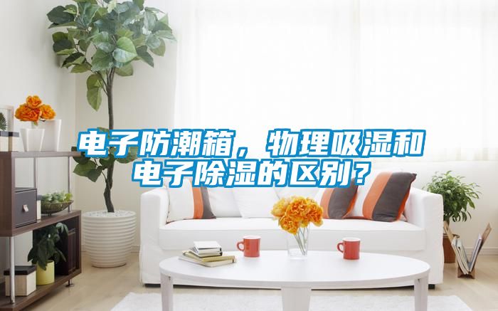 電子防潮箱，物理吸濕和電子除濕的區別？