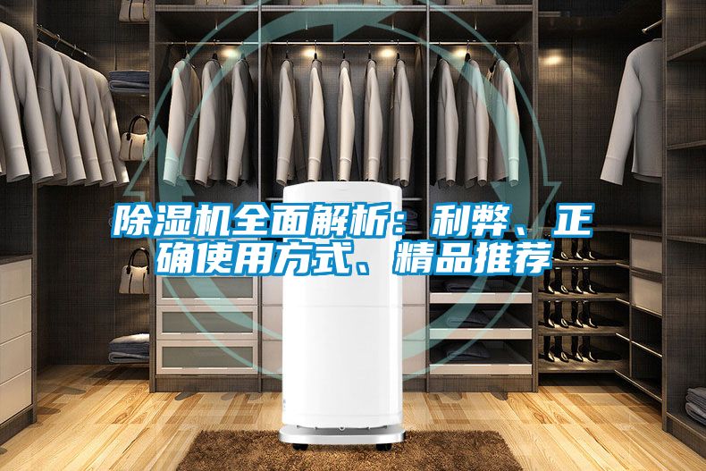 除濕機全面解析：利弊、正確使用方式、精品推薦