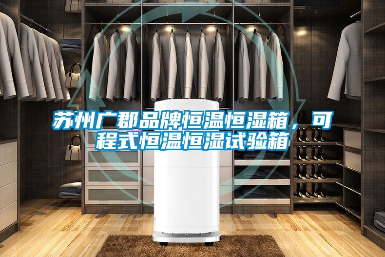 蘇州廣郡品牌恒溫恒濕箱，可程式恒溫恒濕試驗(yàn)箱