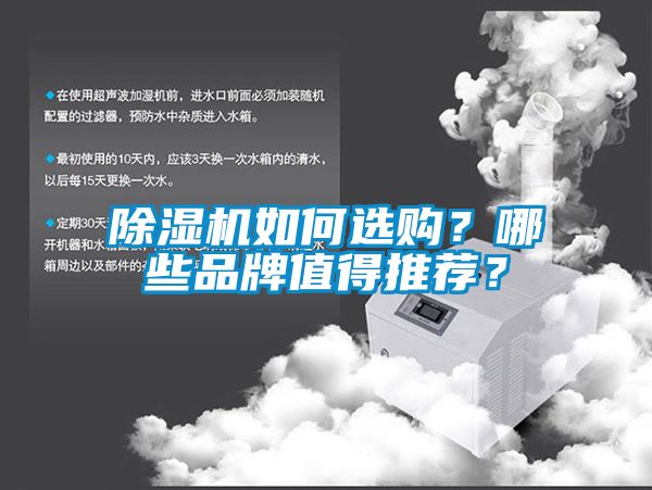 除濕機如何選購？哪些品牌值得推薦？