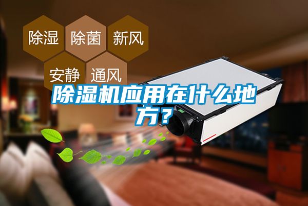 除濕機應用在什么地方？