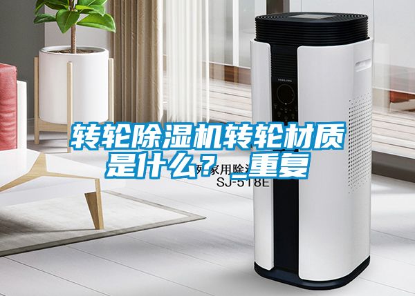 轉輪除濕機轉輪材質是什么？_重復