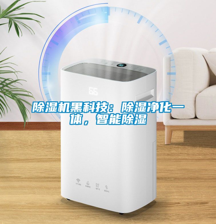 除濕機黑科技：除濕凈化一體，智能除濕