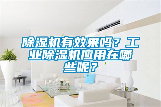 除濕機有效果嗎？工業除濕機應用在哪些呢？