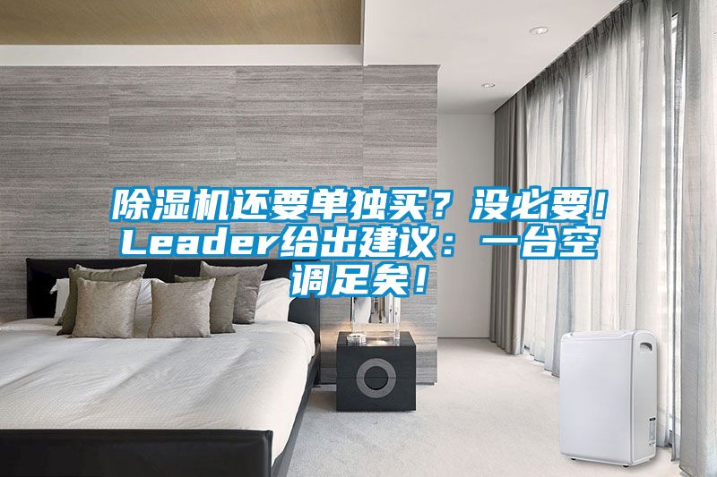 除濕機還要單獨買？沒必要！Leader給出建議：一臺空調(diào)足矣！