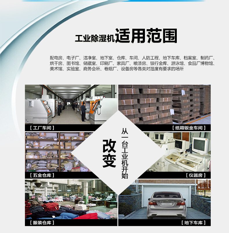 紡織廠房除濕應(yīng)該怎么做？工業(yè)廠房除濕機(jī)